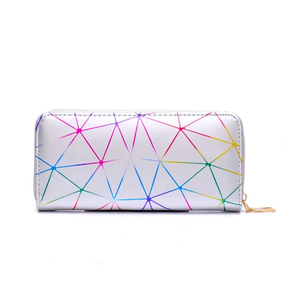 Geometric kaiya long wallet